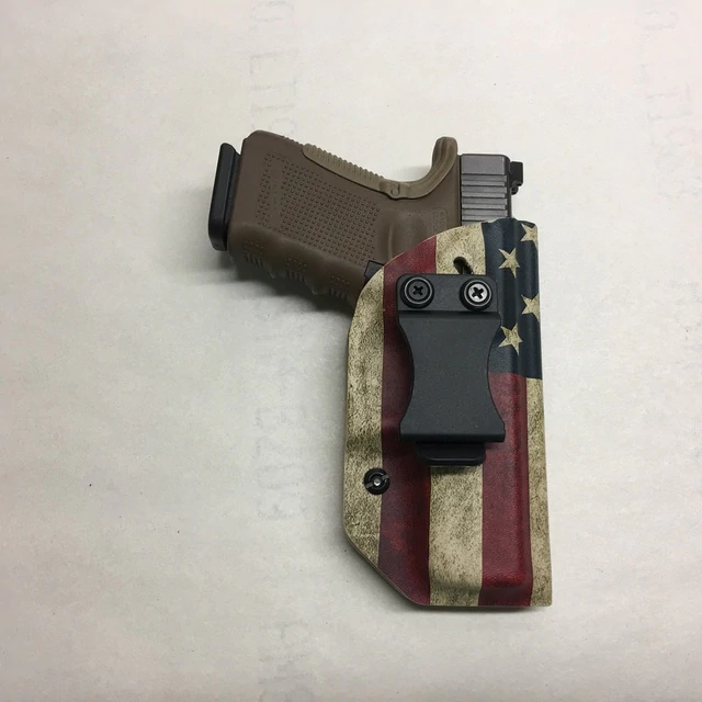 Patriotic IWB Holster w/Adjustable Belt Clip